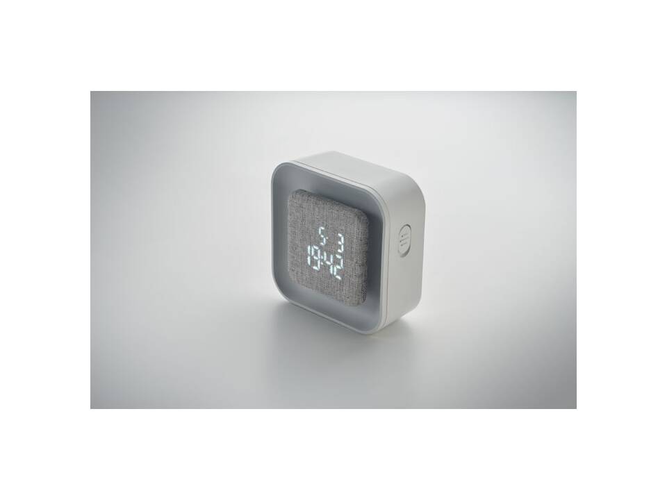 Recycled ABS/RPET alarm clock 10