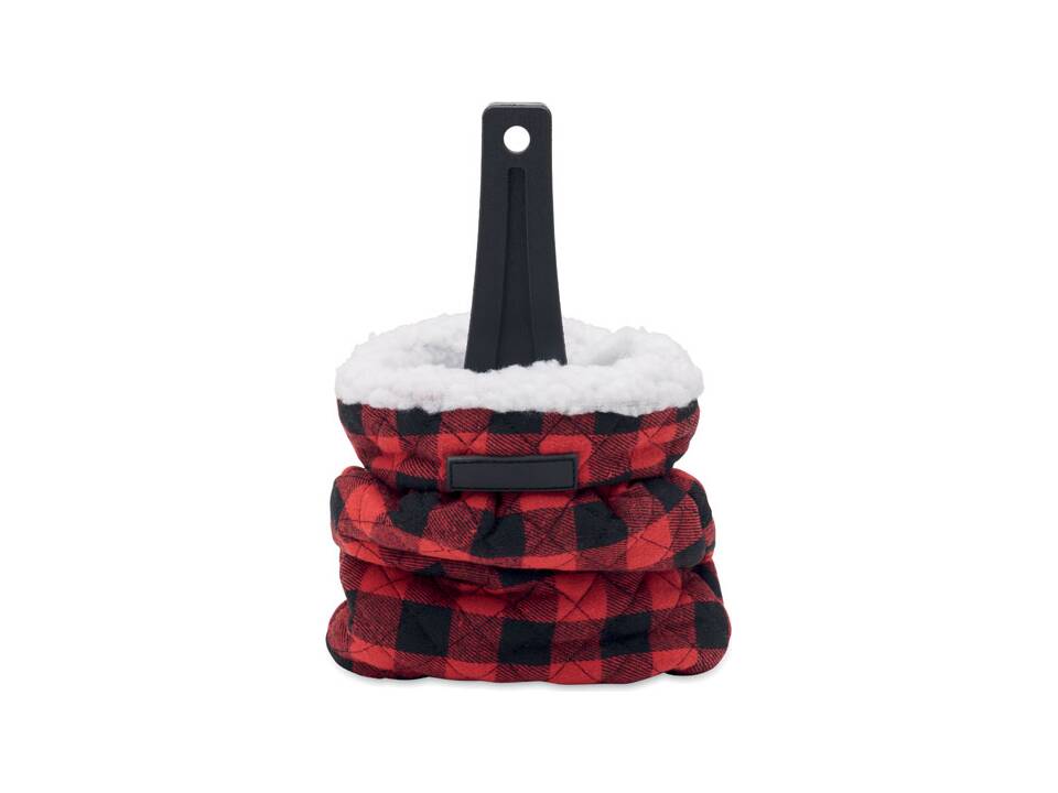 Quilted ice scraper glove 2