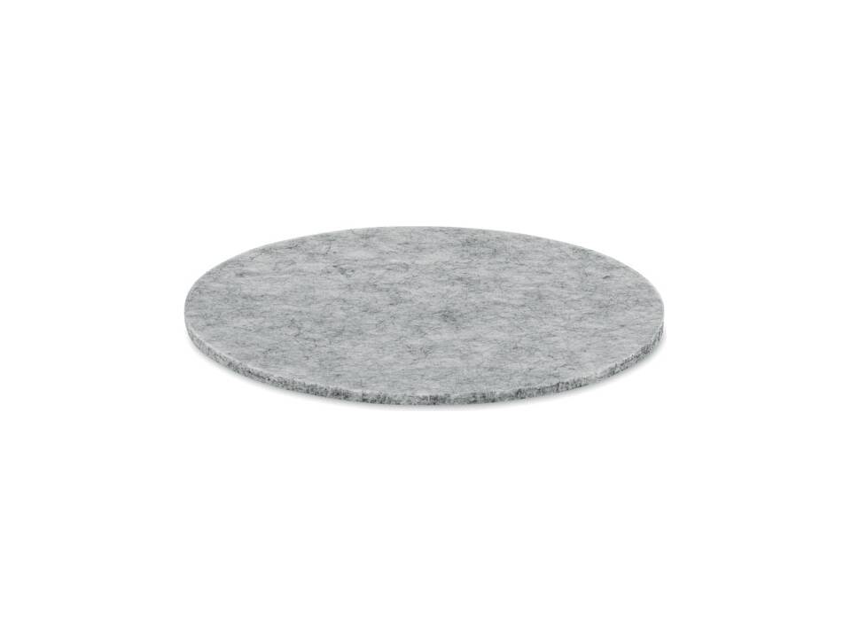 Round coaster in RPET felt 8