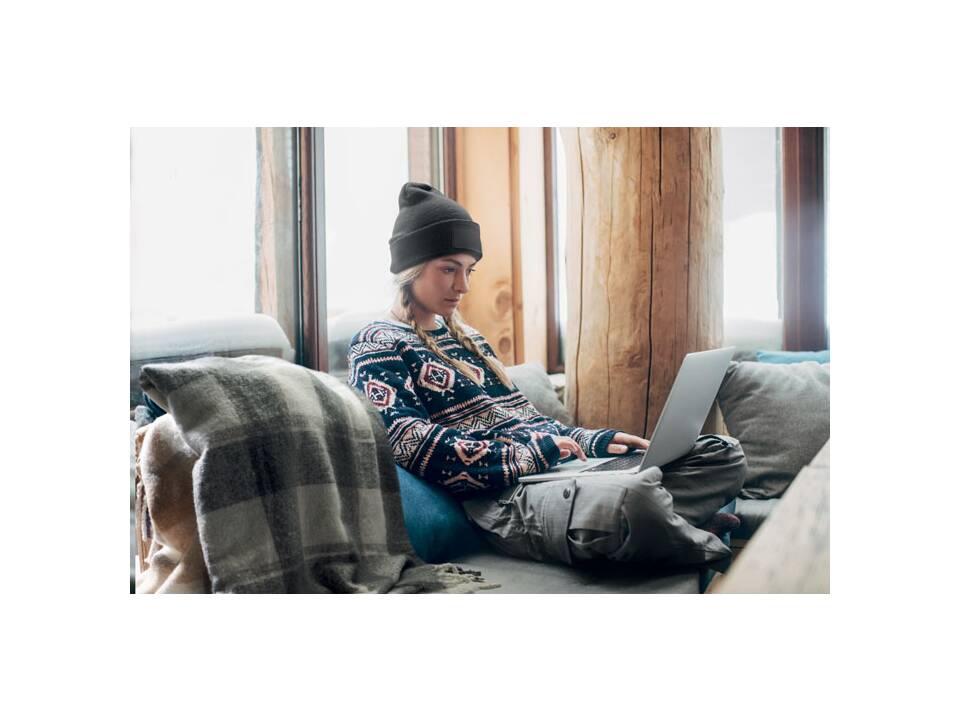 Unisex beanie RPET polyester 6