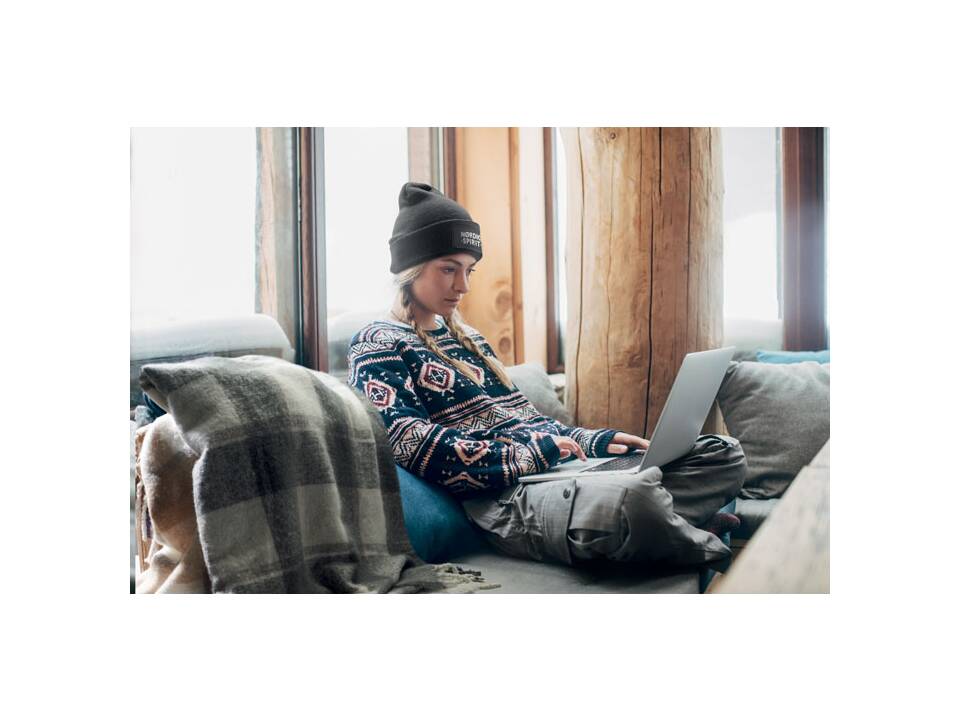 Unisex beanie RPET polyester 5