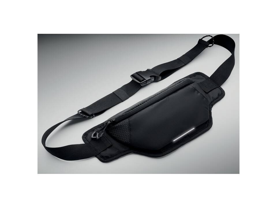 Hiking waist bag in 420D nylon 6