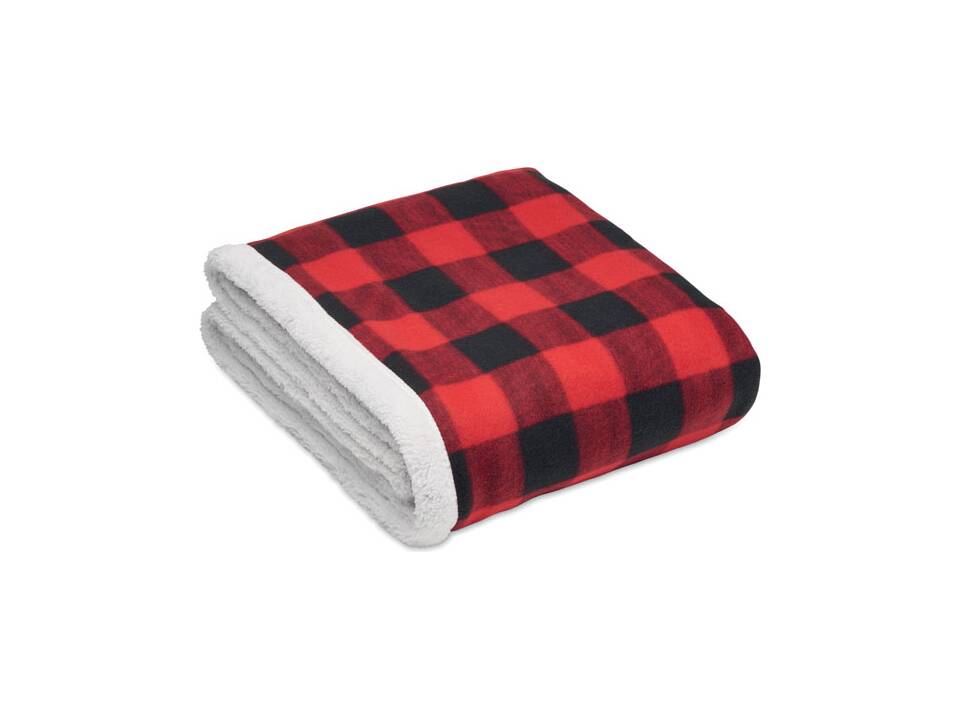 RPET sherpa fleece blanket 2