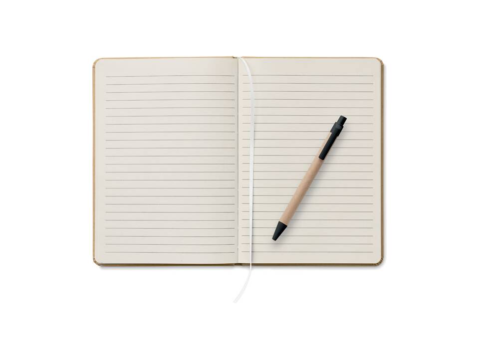 A5 notebook in recycled carton 7