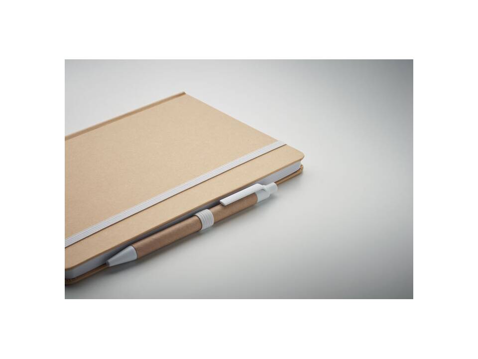 A5 notebook in recycled carton 16