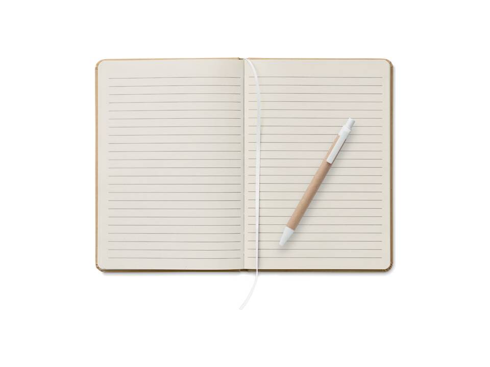 A5 notebook in recycled carton 17