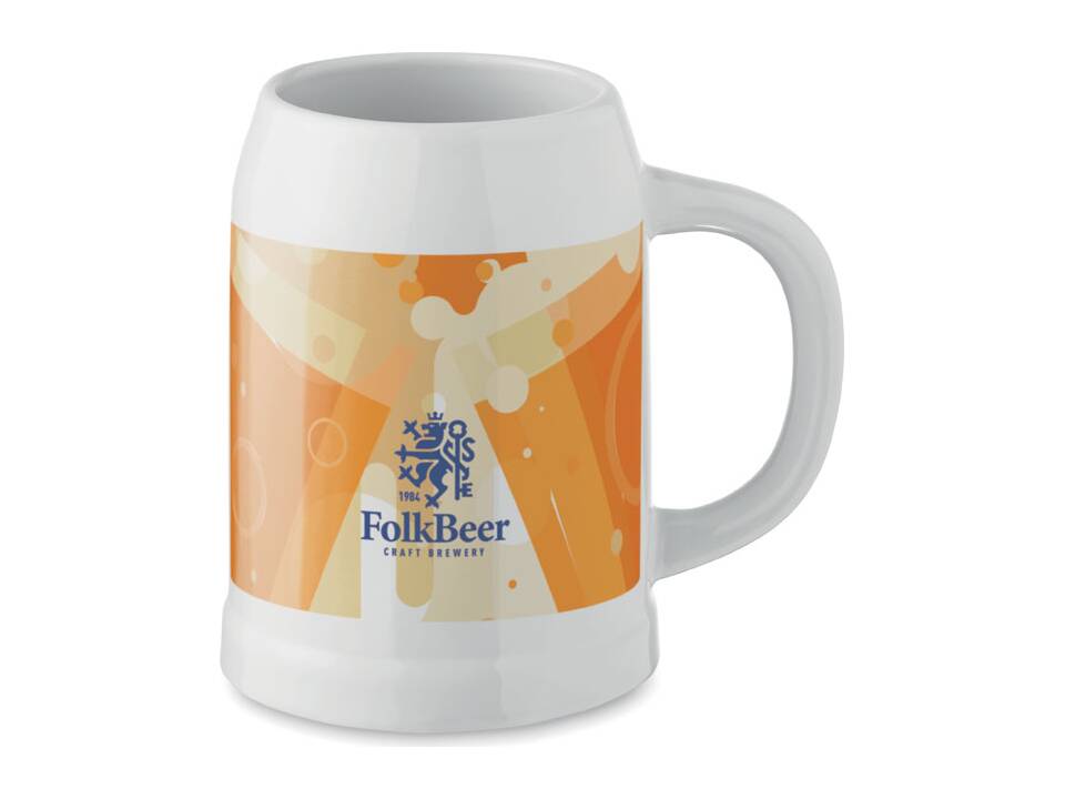 Sublimation beer mug 500 ml 2