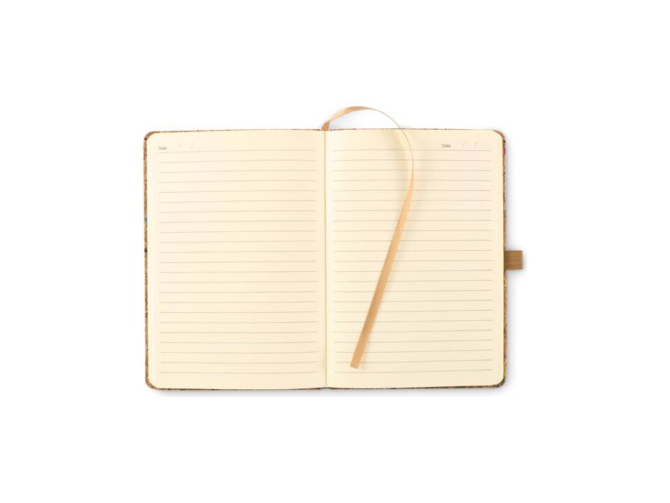 A5 cork coloured notebook 3