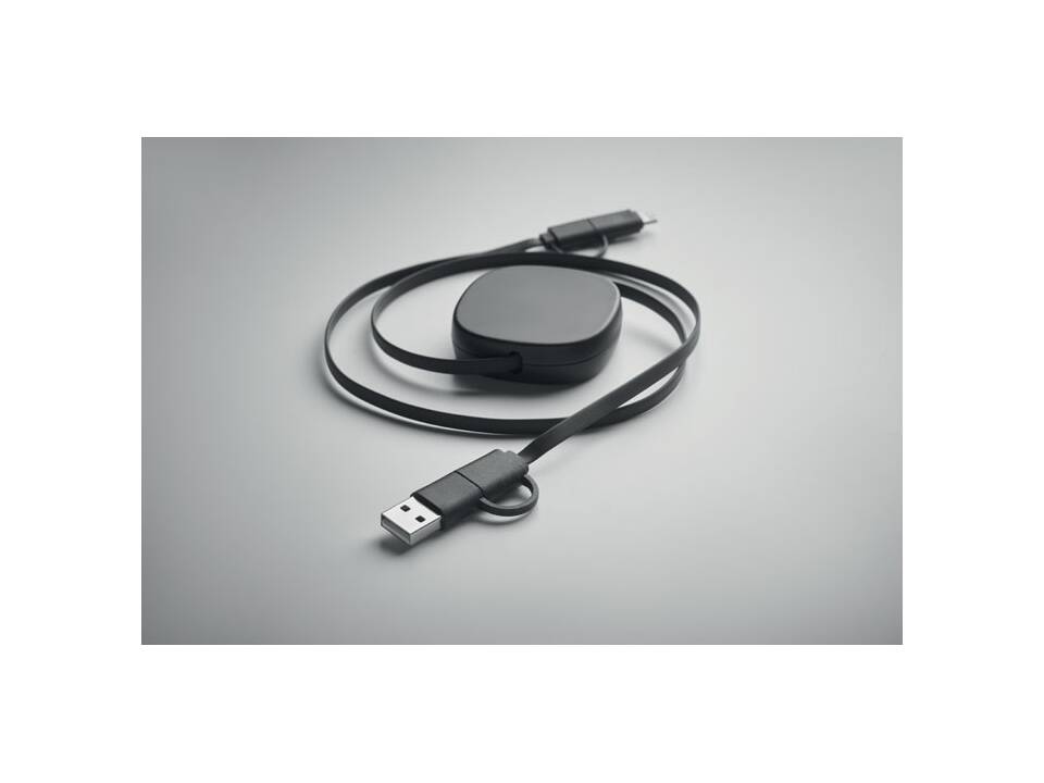 60W retractable charging cable 2