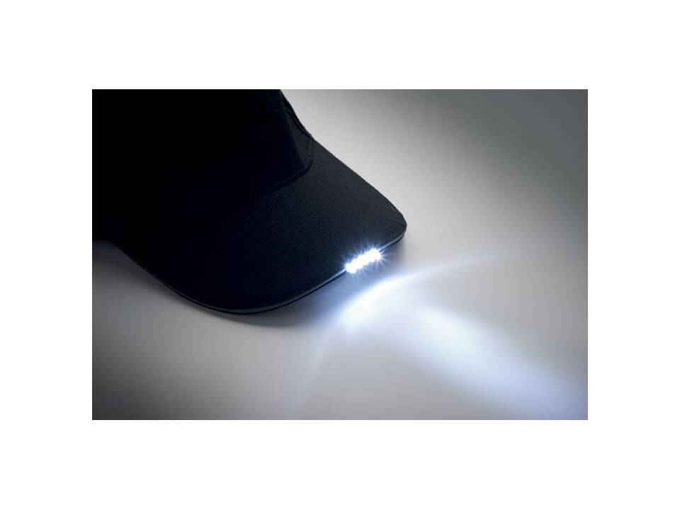 5 panel LED cotton cap 220gr/m² 6