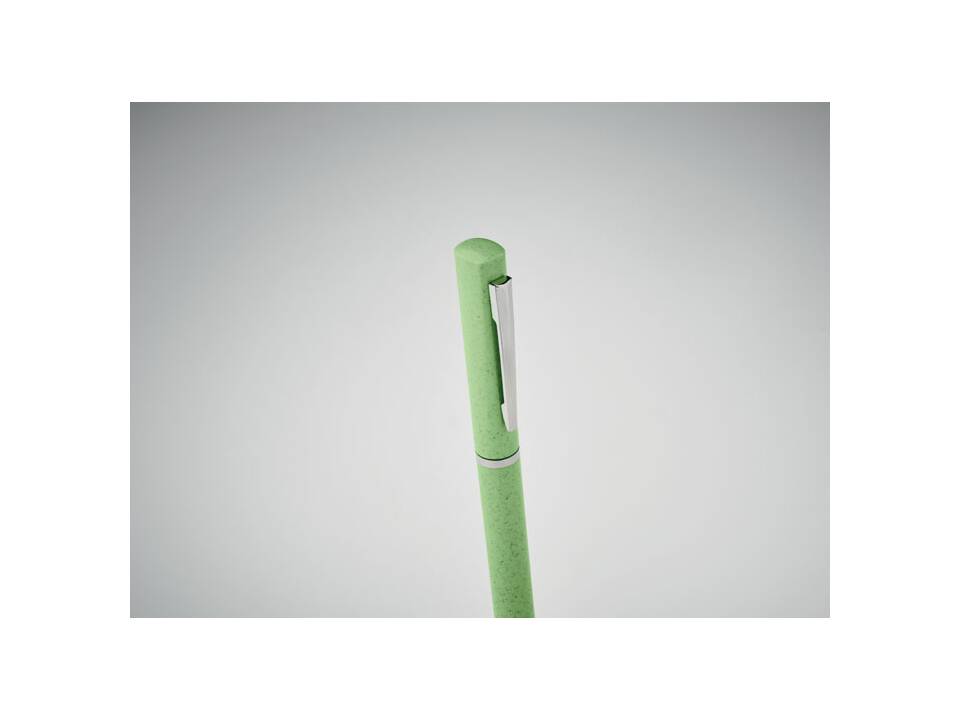 Wheat straw/ABS twist pen 10