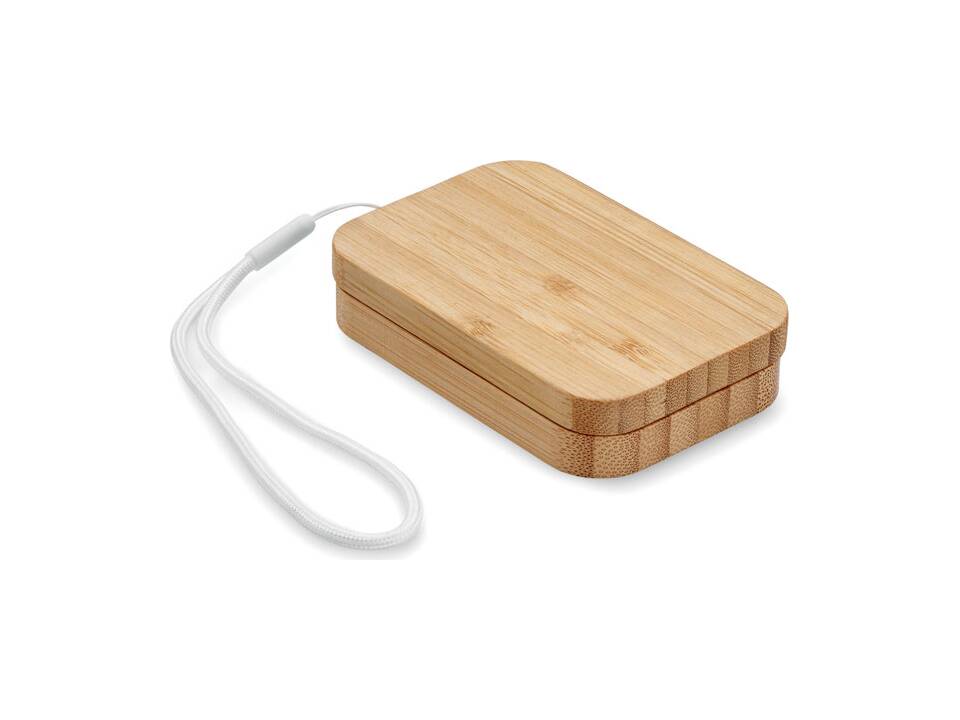 15W wireless charger in bamboo 2