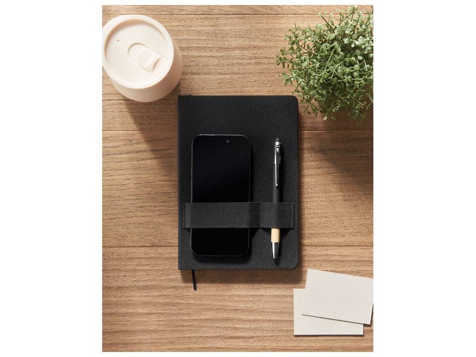 A5 RPET notebook with pen 6