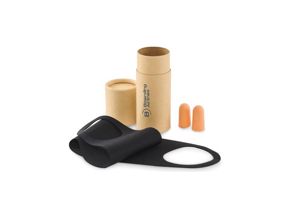 Travel set in paper tube box 4