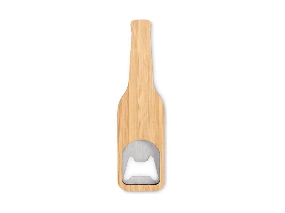 Bamboo bottle opener 2