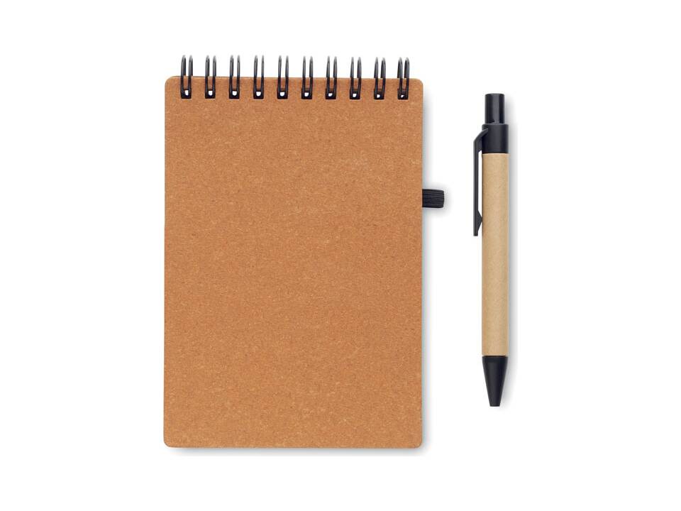 Recycled notebook with ball pen 3