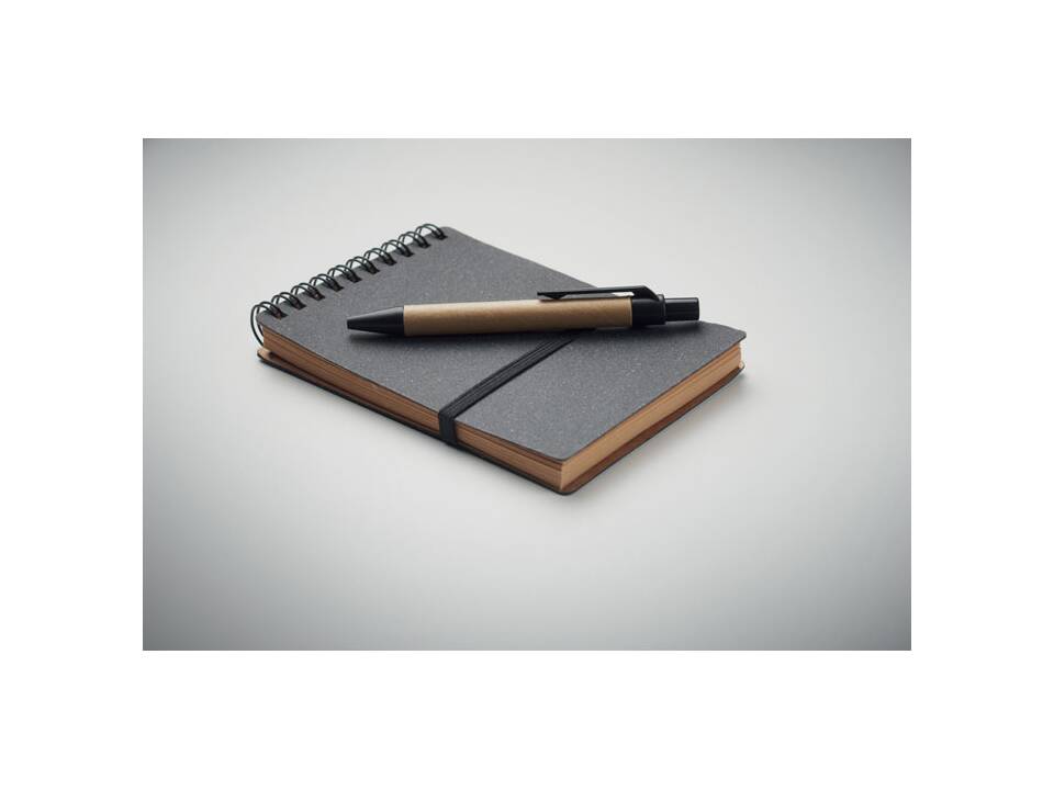 Recycled notebook with ball pen 17