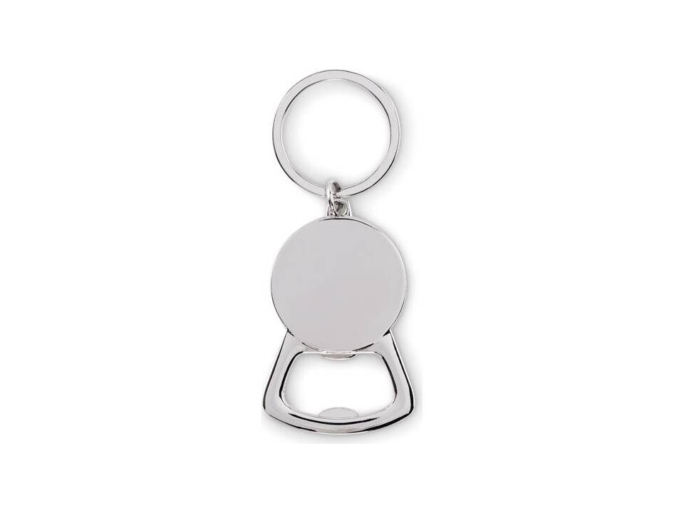 Recycled aluminium key ring 1