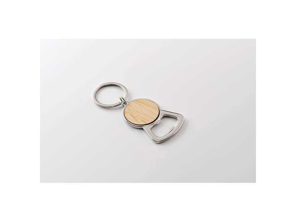 Recycled aluminium key ring 4