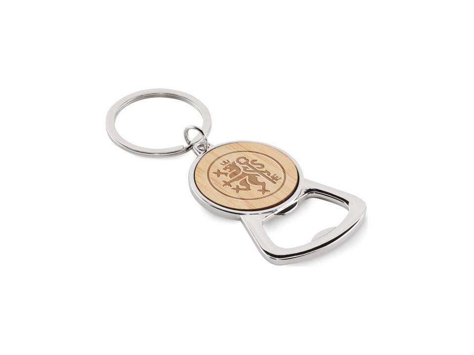 Recycled aluminium key ring 3