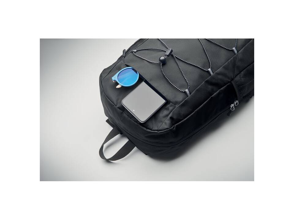 600D RPET polyester backpack 3