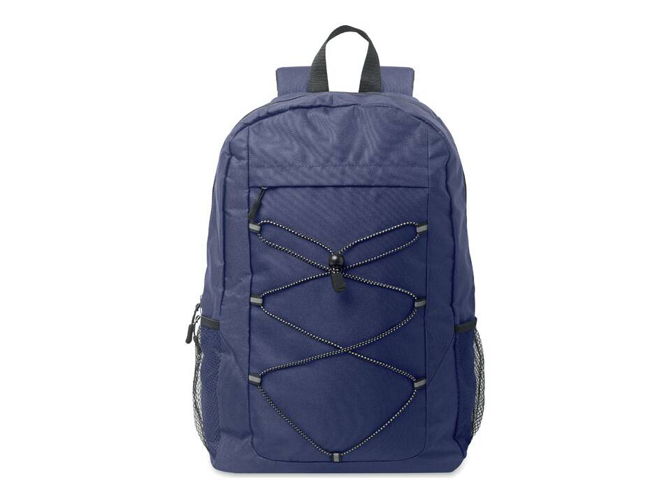 600D RPET polyester backpack 34