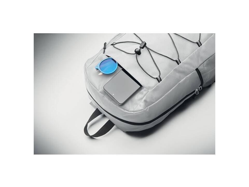 600D RPET polyester backpack 9