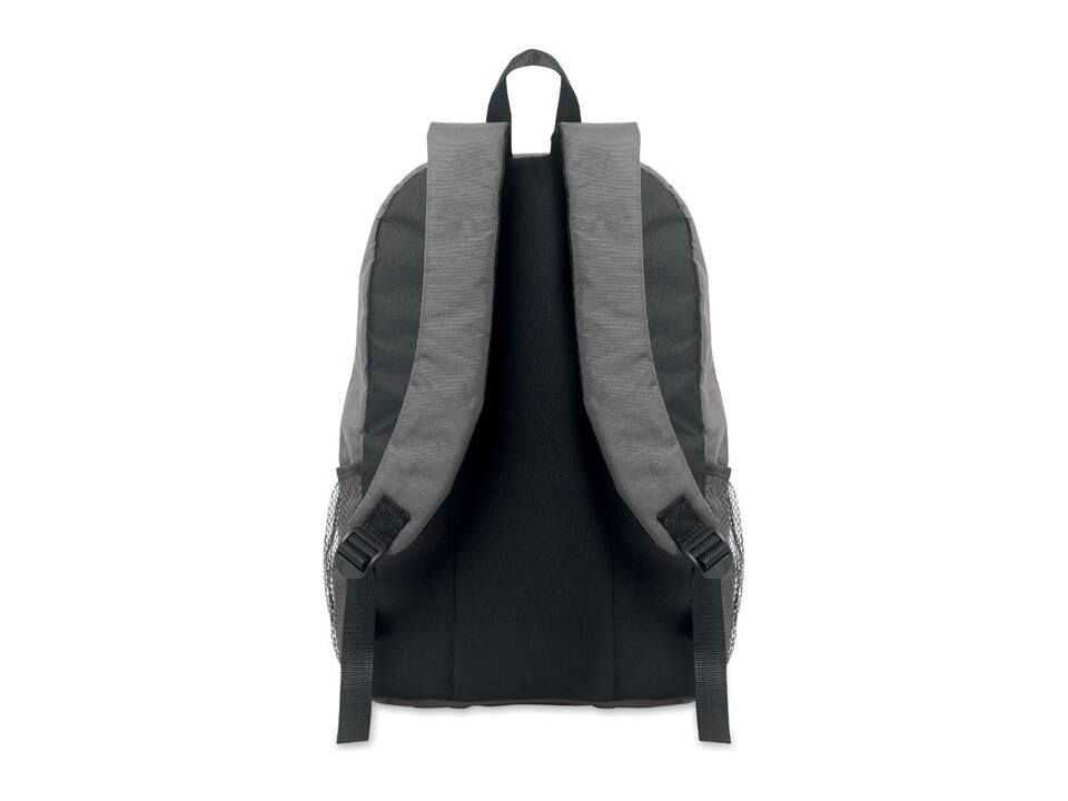 600D RPET polyester backpack 16