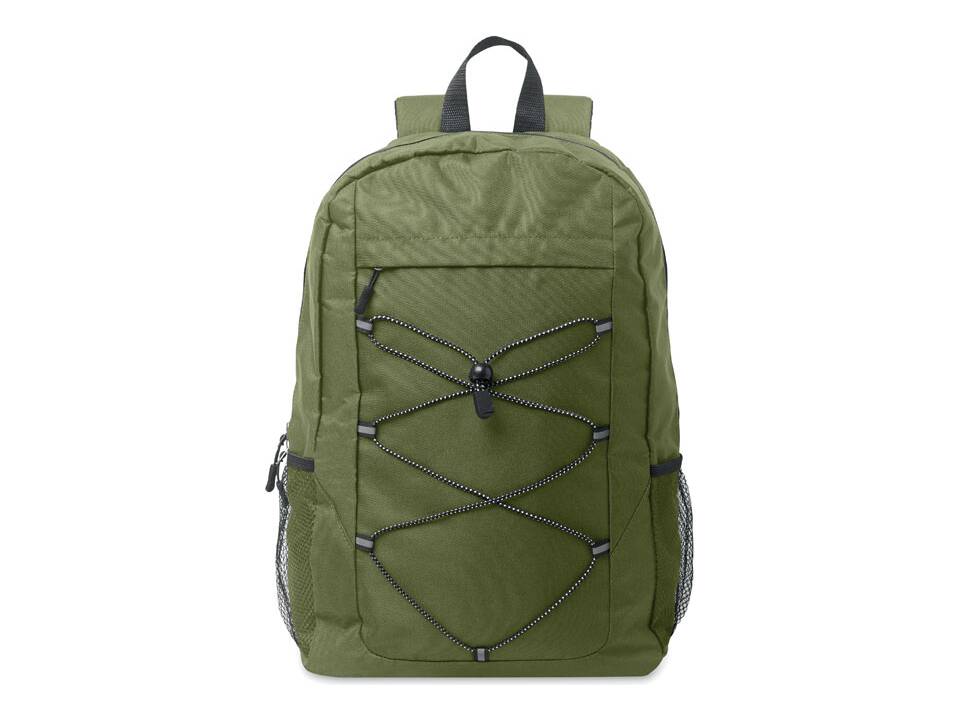 600D RPET polyester backpack 20