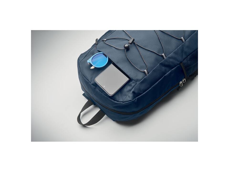 600D RPET polyester backpack 29