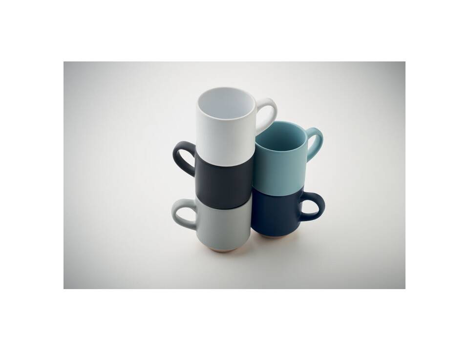 Ceramic stackable mug 170 ml 6