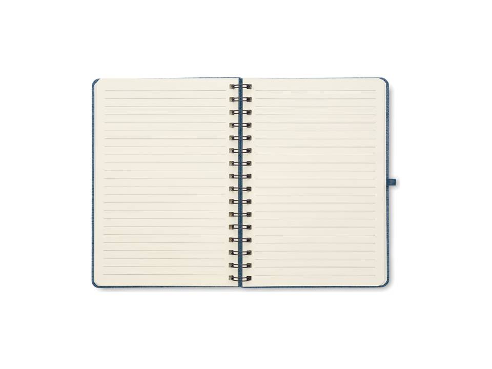 A5 notebook with phone holder 14