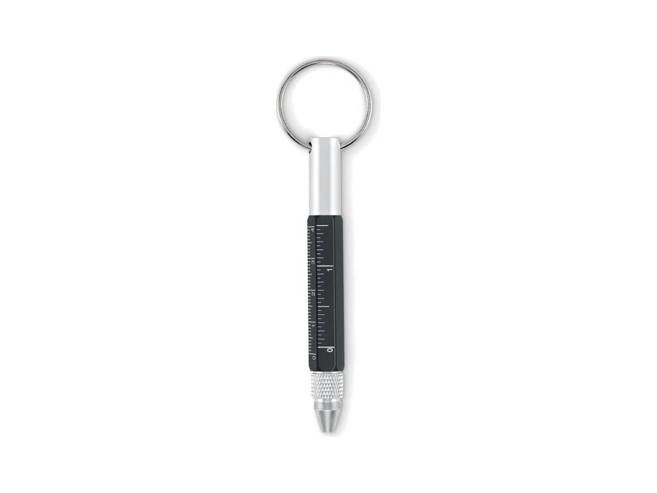 Key ring with twist action pen 7