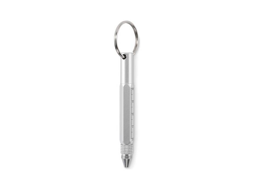 Key ring with twist action pen 9