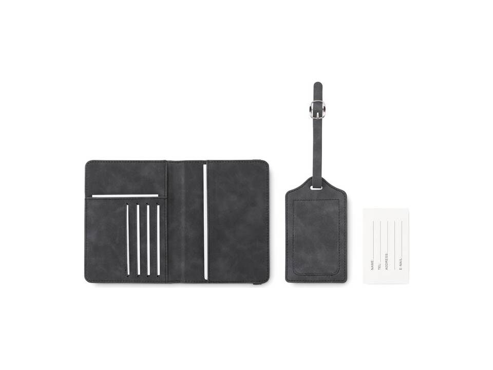Passport and luggage tag set 2