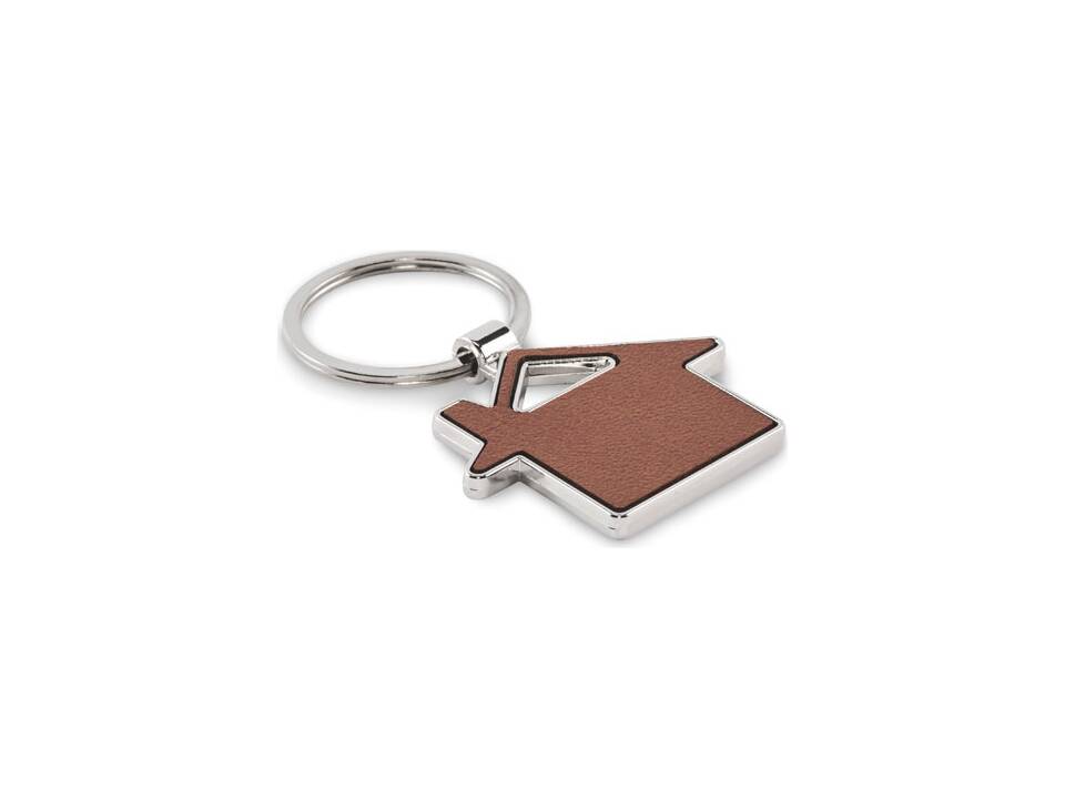House shaped key ring