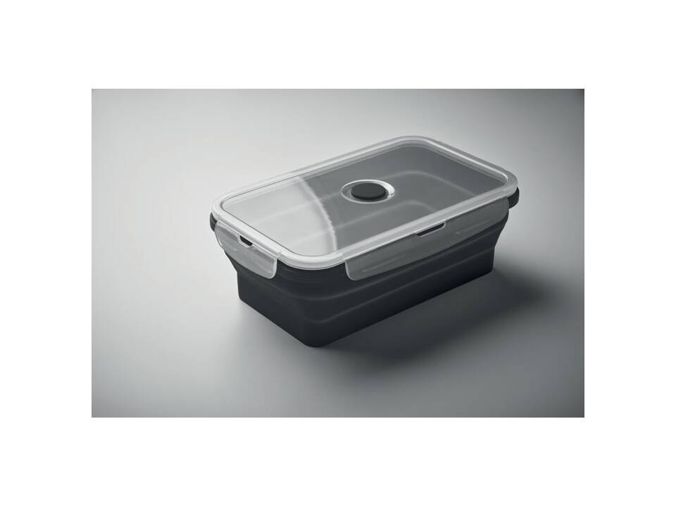 Collapsible silicone lunch box 3
