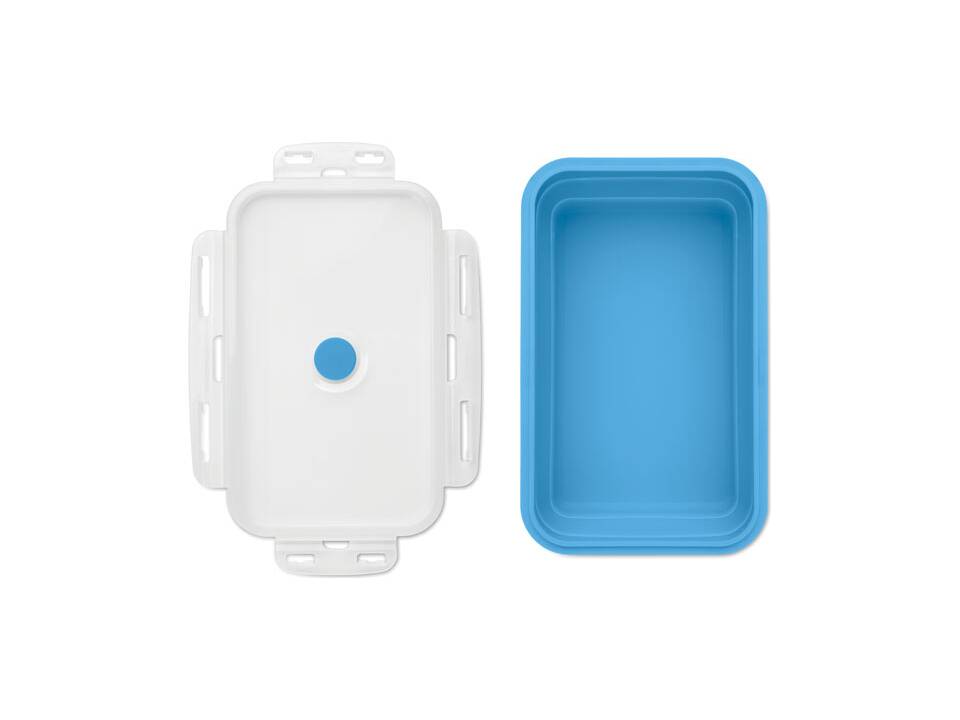 Collapsible silicone lunch box 14