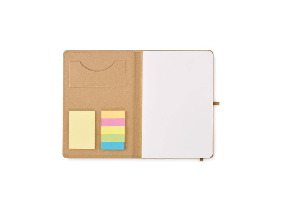 A5 notebook recycled paper set 5