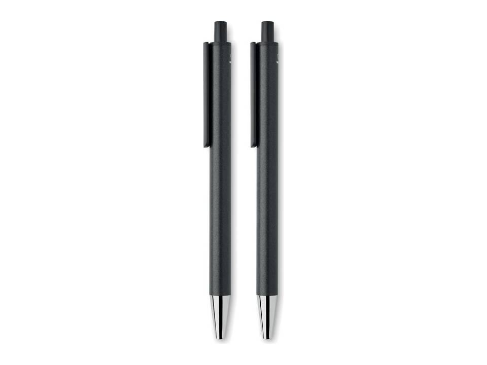 Recycled aluminium pen set 3
