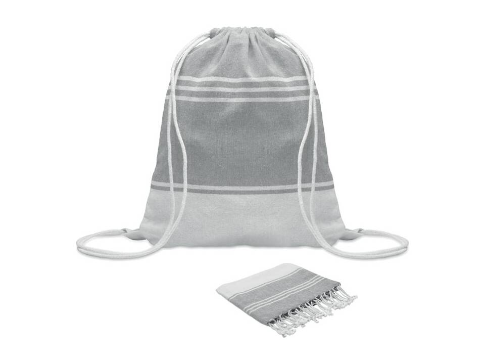 Hammam towel drawstring set 6