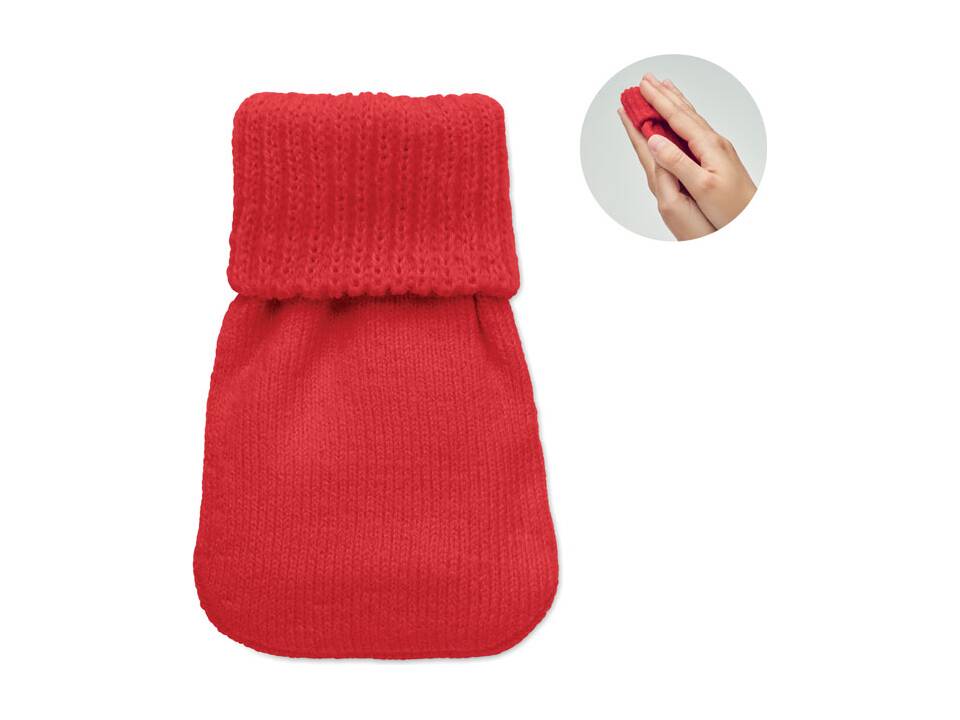 Hand warmer knitted polyester