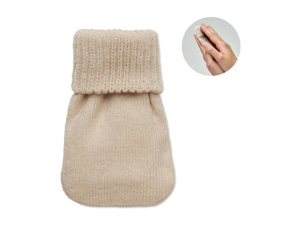 Hand warmer knitted polyester 14