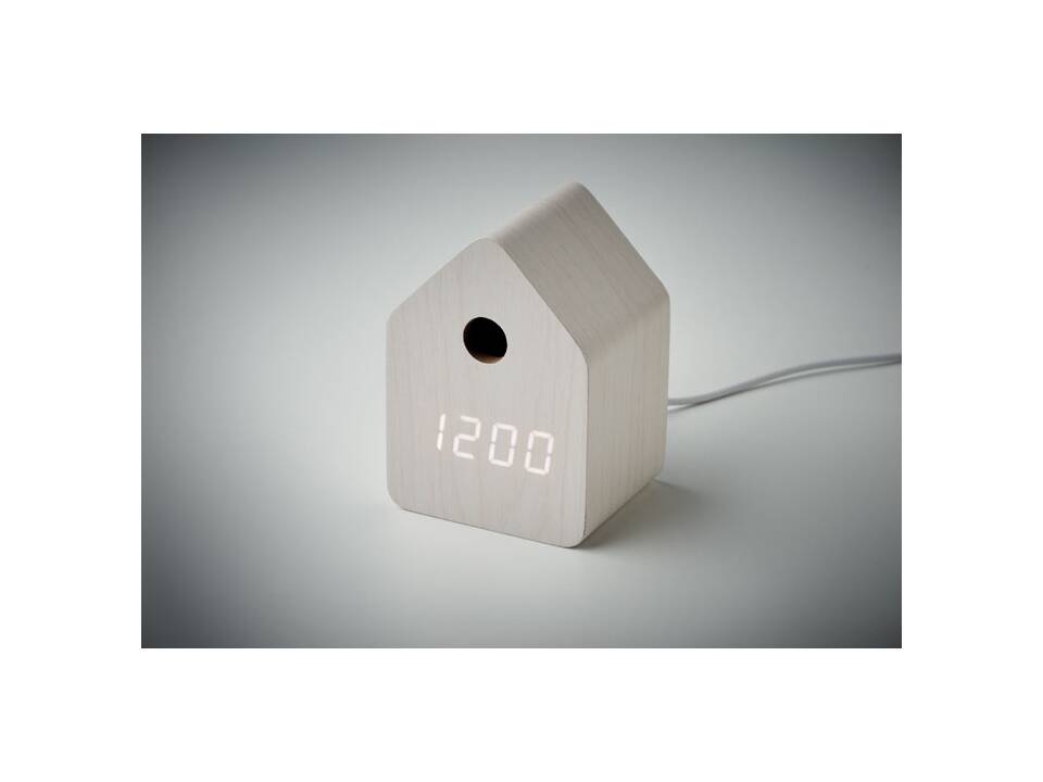 MDF cuckoo alarm clock 4