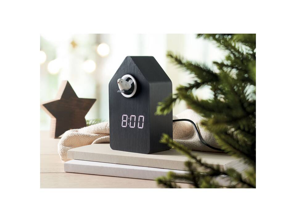MDF cuckoo alarm clock 1