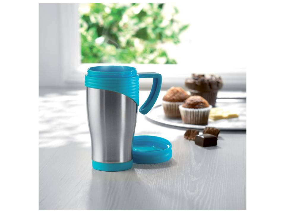 Deeport stainless steel travel mug 2