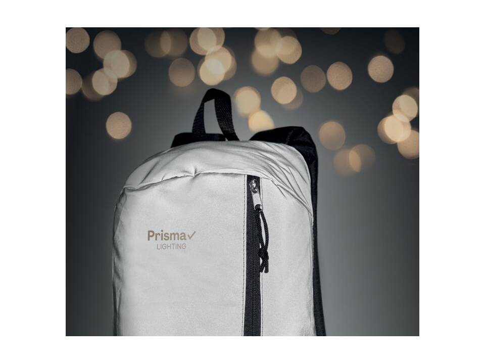 High reflective backpack 600D 3