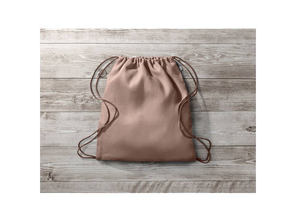 Hemp drawstring bag 200 gr/m² 5