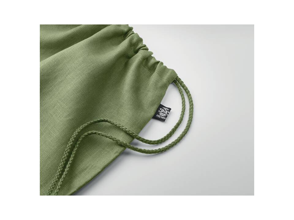 Hemp drawstring bag 200 gr/m² 18