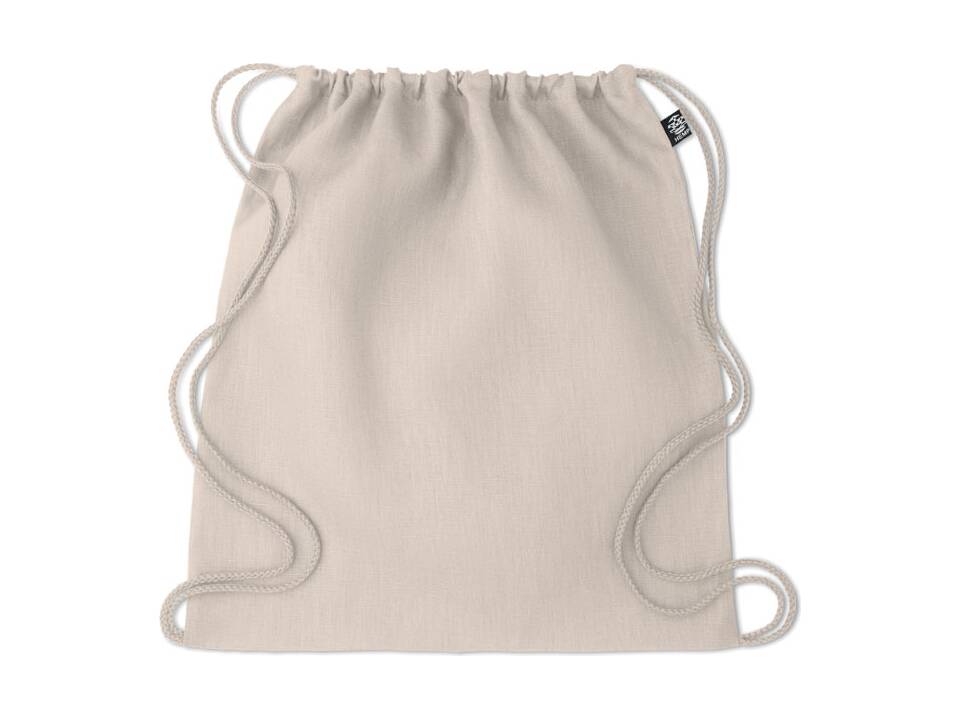 Hemp drawstring bag 200 gr/m² 19